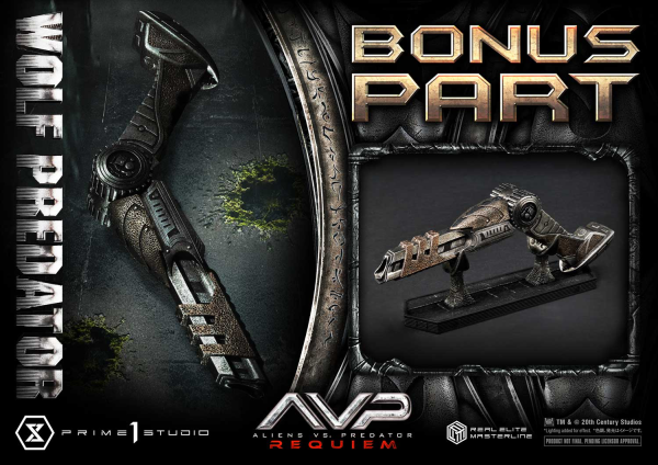 Real Elite Masterline Aliens vs. Predator: Requiem Wolf Predator DX Bonus Version