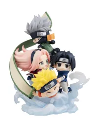 MegaHouse FigUnity NARUTO Shippuden Gather here, Team 7！ - NARUTO - photo 3