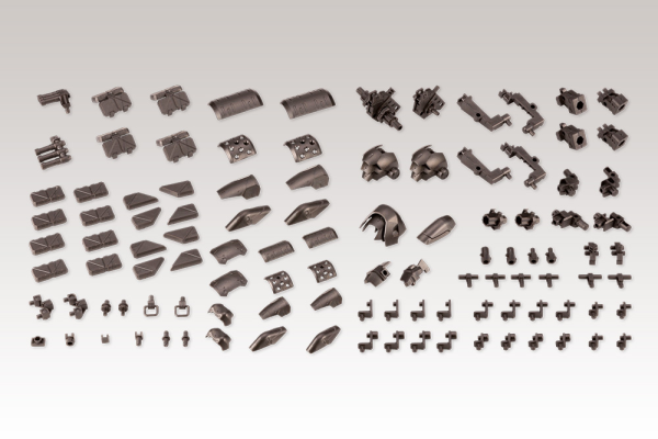 MECHA SUPPLY ASSORT04 EX ARMOR GUNMETALLIC ver.