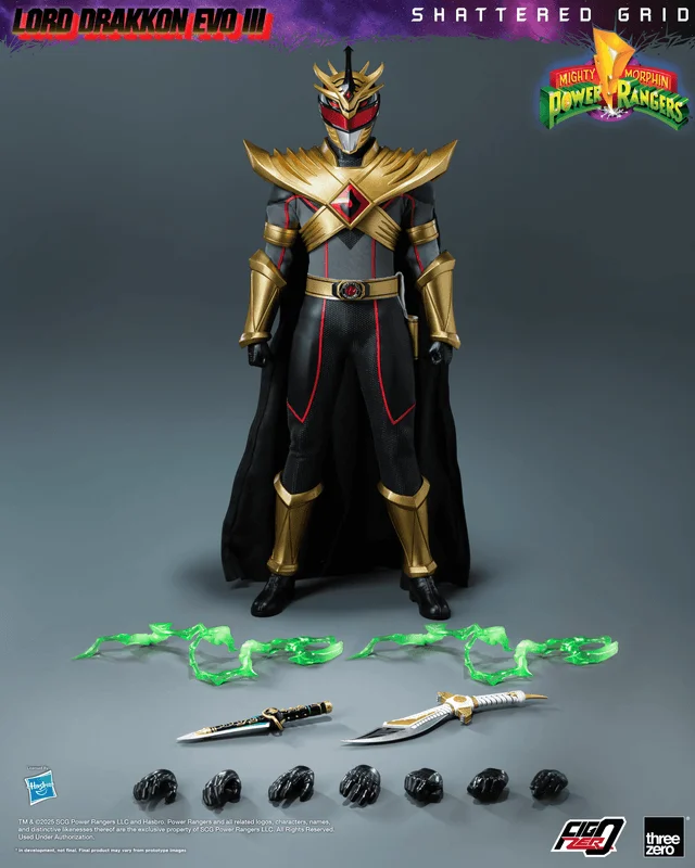 threezero FigZero 1/6 Lord Drakkon Evo III - Power Rangers