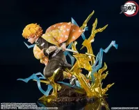 TAMASHII NATIONS Zenitsu Agatsuma Thunderclap and Flash Demon Slayer: Kimestu no Yaiba, Bandai Spirits FiguartsZERO - Demon Slayer: Kimetsu no Yaiba - photo 4