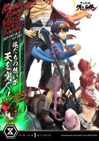 Prime 1 Studio Ultimate Premium Masterline Tengen Toppa Gurren Lagann Kamina, Simon & Yoko with Lagann "Our Hearts Pierce the Skies!" - Tengen Toppa Gurren Lagann - photo 42