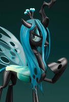 MY LITTLE PONY QUEEN CHRYSALIS BISHOUJO STATUE 10