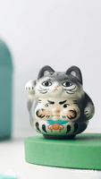 PP X MONSTER Sparkle Lucky Kitten Daruma Blind Box 78