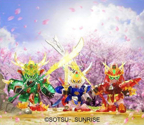 BB SANGOKUDEN OATH SET (CLEAR) (ENGLISH VER.)