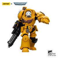 Imperial Fists Terminator 3 with Power Fist and Assault Cannon 8