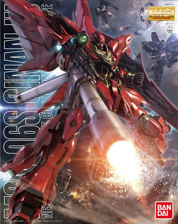 BANDAI HOBBY MG 1/100 Sinanju (Anime Color Ver) - Mobile Suit Gundam Unicorn / Narrative