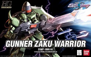 BANDAI HOBBY HG 1/144 #23 Gunner Zaku Warrior - Mobile Suit Gundam SEED Destiny