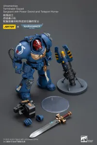 JOYTOY Ultramarines Terminator Squad Sergeant with Power Sword and Teleport Homer - Warhammer 40K - photo 7