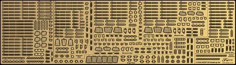 Fujimi [NP G-up No7] 1/3000 Genuine Photo-Etched Parts for JMSDF Destroyer, DD - Kit Accessories