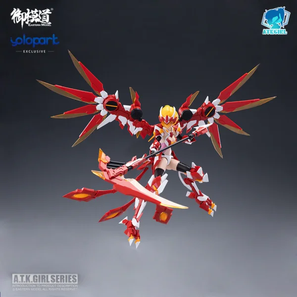 EASTERN MODEL 1/12 Scale A.T.K. Girl Zhuque (One of the Four Chinese Mythical Beast)-PLAMO - A.T.K. Girl