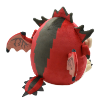 Monster Hunter Fluffy Eggshaped Plush Rathalos 3