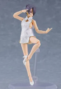 Max Factory figma Styles Mini Skirt Chinese Dress (White) - Figure Accessories - photo 7