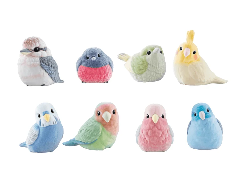BANDAI Flocked Tenori Friends 3 (Box/12), Bandai Shokugan Tenori Friends (Reprint) - Tenori Friends