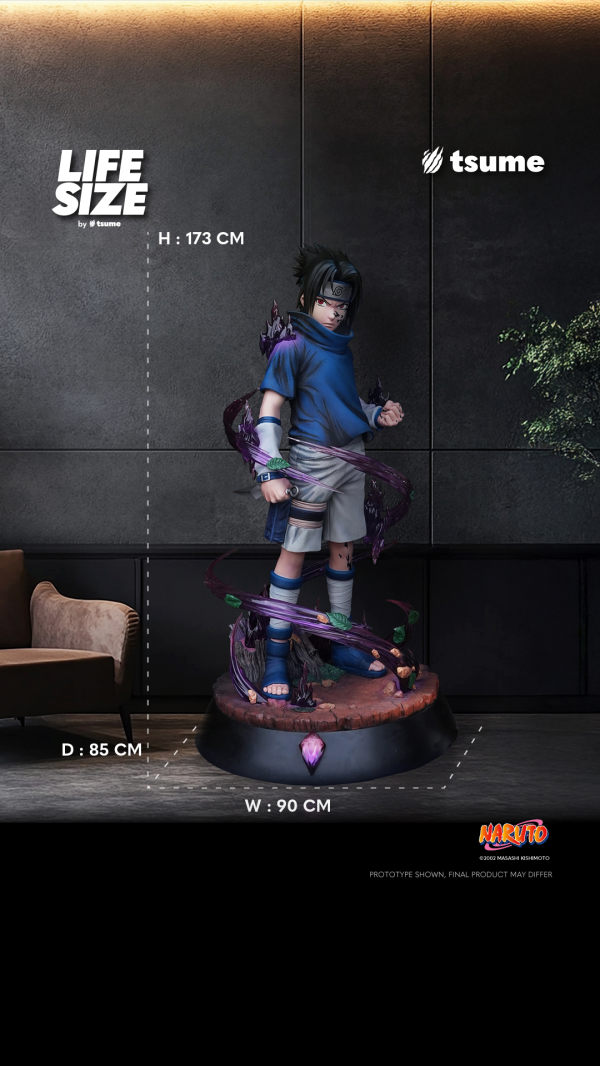 Sasuke - Life Size by Tsume