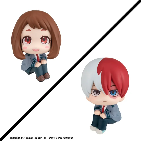 MegaHouse Lookup My Hero Academia  Ochaco Uraraka・Shoto Todoroki Set【with gift】 - My Hero Academia