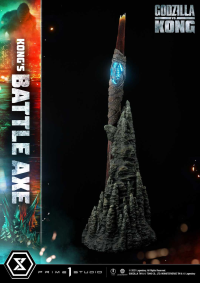 Life Size Bust Godzilla vs Kong (Film) Kong's Battle Axe 2