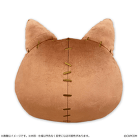 Monster Hunter Wilds cat shaped cushion 2