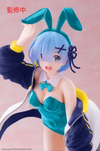 TAITO Re:Zero Starting Life in Another World Coreful Figure - Rem (Jacket Bunny Ver.) Renewal - Re:ZERO -Starting Life in Another World- - photo 2