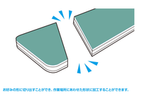 Sandpaper Stick Finish Green (equivalent to #2000/2 sheets) 5