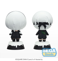Tiny Melties TV Anime "NieR:Automata Ver1.1a" Mini Figure Vol.1 (EX) [Pack of 2: 2B(1pc) 9S(1pc)] 5