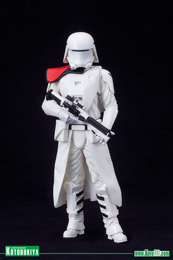 STAR WARS FIRST ORDER SNOWTROOPER & FLAMETROOPER TWO PACK THE FORCE AWAKENS ARTFX+