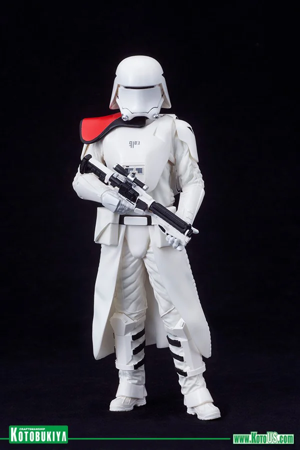 KOTOBUKIYA STAR WARS FIRST ORDER SNOWTROOPER & FLAMETROOPER TWO PACK THE FORCE AWAKENS ARTFX+ - Star Wars