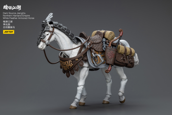 Dark Source JiangHu Northern Hanland Empire White Feather Armored Horse