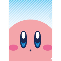 KIRBY clear file Pupupu face /(1) Kirby 1