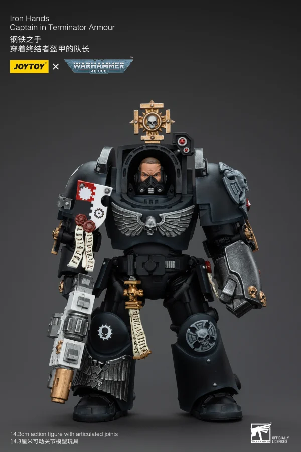 Iron Hands Captain in Terminator Armour