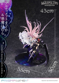PRISMA WING Puella Magi Madoka Magica The Movie -Rebellion- Ultimate Madoka & Devil Homura 1/7 Scale Pre-Painted Figure 6