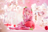 Sakura Miku Desktop Cute Figure (Cherry Cushion Ver.) 1