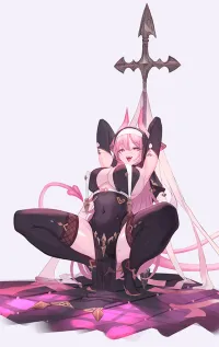 HOTVENUS Devil Sister Nemu Tapestry Set Edition - 18+ - photo 29