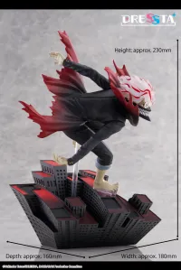 TAITO DANDADAN DRESSTA Statue Figure - Okarun (Transformed) - Dandadan - photo 5