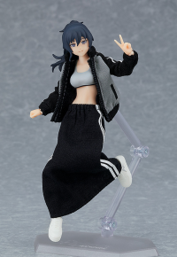 figma Female Body (Makoto) with Tracksuit + Tracksuit Skirt Outfit 1