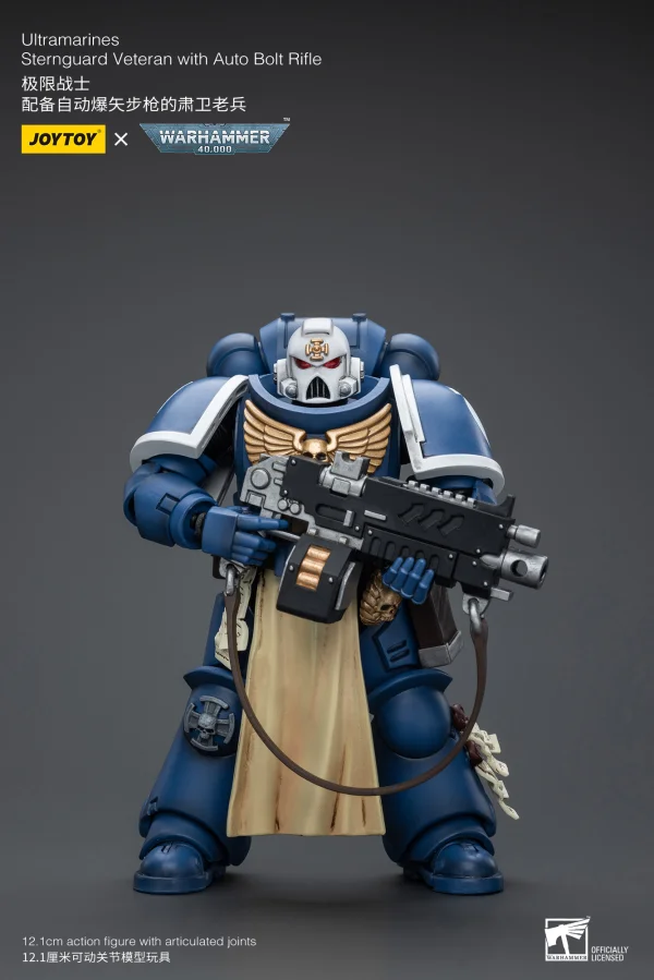 JOYTOY Ultramarines Sternguard Veteran with Auto Bolt Rifle - Warhammer 40K