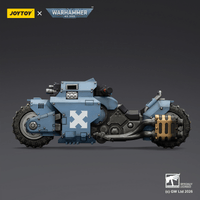 Space Wolves Raider-pattern Combat Bike with twin-linked bolt rifles 4