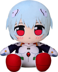 Kuripan Big 40cm Plushie Rei Ayanami 2