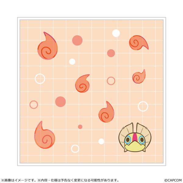 MONSTER HUNTER CHIBI STYLE Hand Towel: Yian Kut-Ku
