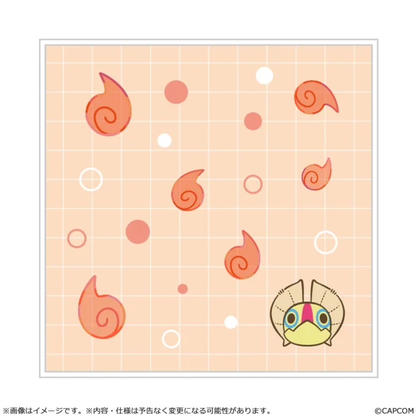 CAPCOM MONSTER HUNTER CHIBI STYLE Hand Towel: Yian Kut-Ku - Monster Hunter