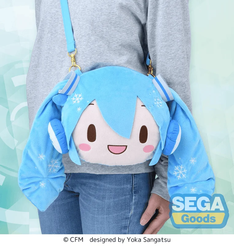 SEGA fuwa petit "Snow Miku" Shoulder Bag - Hatsune Miku