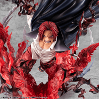 Portrait.Of.Pirates ONE PIECE “SA-MAXIMUM” Leader of Red Hair Pirates Red-Haired Shanks Kamusari 14
