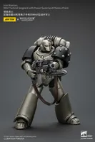 JOYTOY Iron Warriors MKVI Tactical Sergeant with Power Sword and Plasma Pistol - Warhammer 40K - photo 8