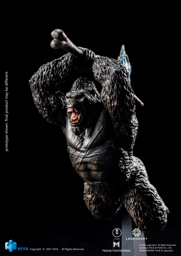 HIYA TOYS STYLIST SERIES: "GODZILLA VS KONG" - Kong - Godzilla