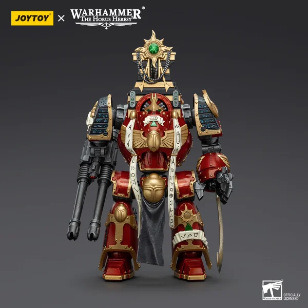 JOYTOY Thousand Sons Contemptor-Osiron Dreadnought With Gravis Force Blade And Gravis Autocannon - Warhammer 40K