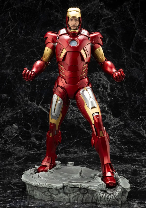 KOTOBUKIYA MARVEL AVENGERS MOVIE IRON MAN MARK 7 ARTFX Statue - Marvel