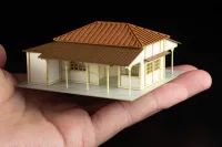 PLUM PMOA 1/150 Scale Paper kit Station(Kominato Railway) - Scale Kits - photo 15