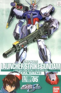 BANDAI HOBBY HG 1/100 #05 Launcher Strike Gundam - Mobile Suit Gundam SEED - photo 1