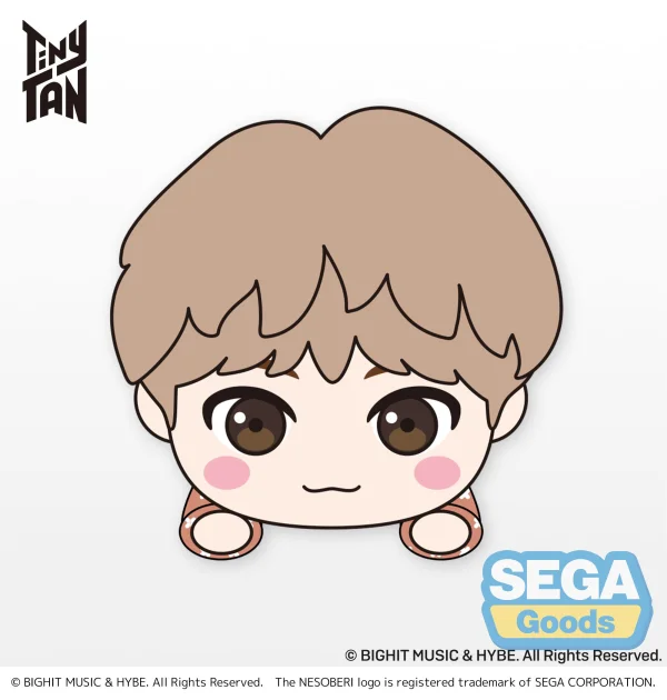 SEGA NESOBERI (Lay-Down) "TinyTAN" Tera Jumbo Plush ~Dynamite~ "Jin" - TinyTAN