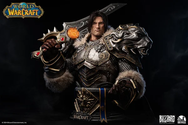 Infinity Studio Infinity Studio X Blizzard Entertainment <World of Warcraft> Varian Wrynn life size bust - Blizzard